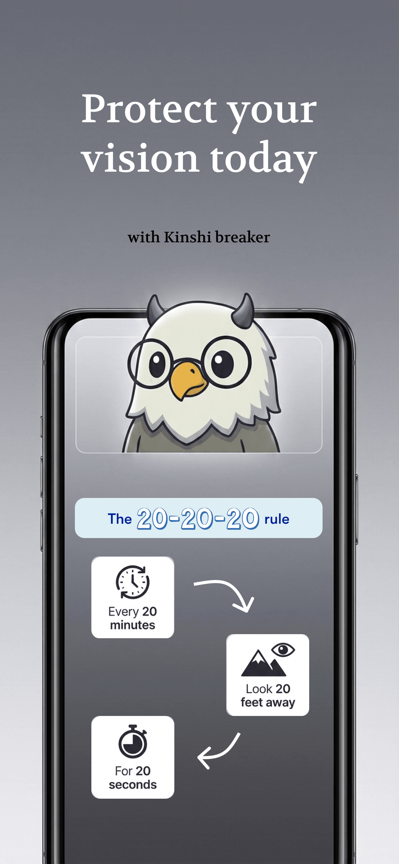 Follow the 20-20-20 rule